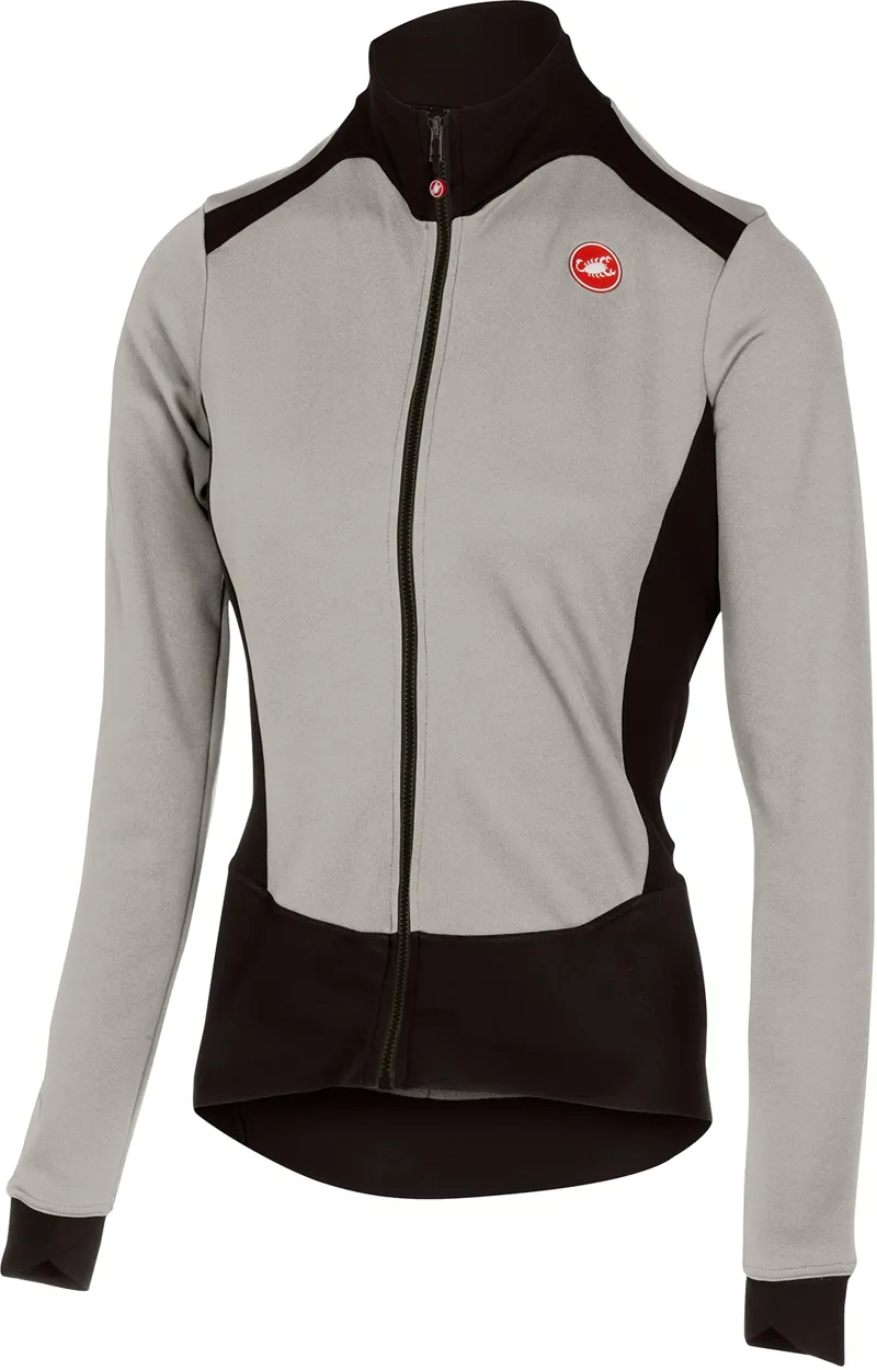 Castelli Sciccosa Womens Long Sleeve Jersey - Luna Grey