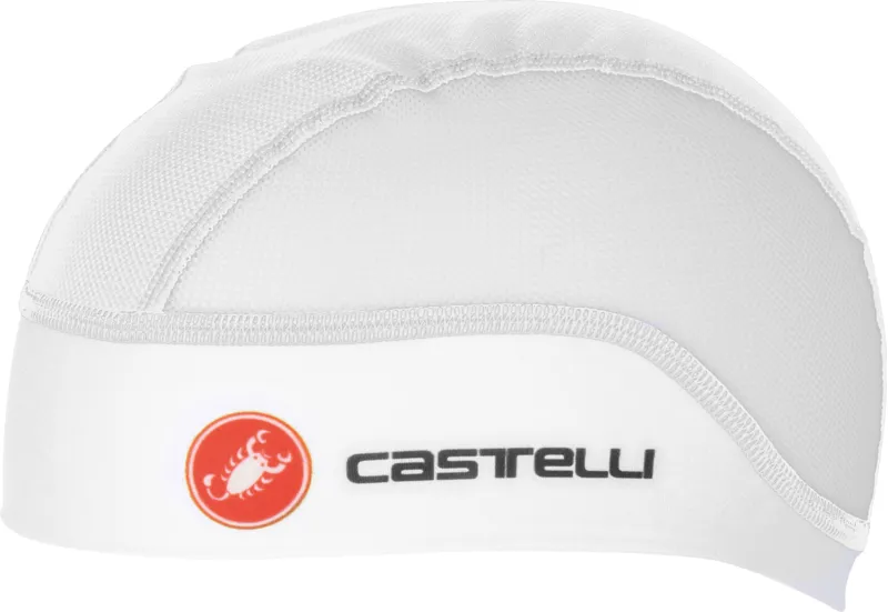 Castelli Summer Skullcap Cycling Cap - White