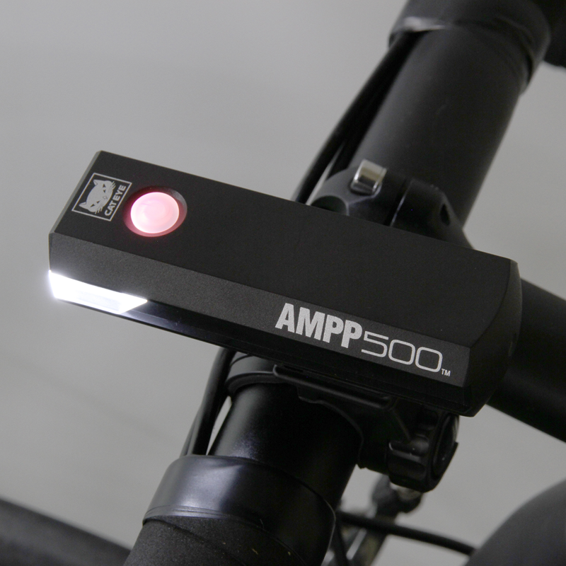 Cateye AMPP 500 Front Bicycle Light - Black-2