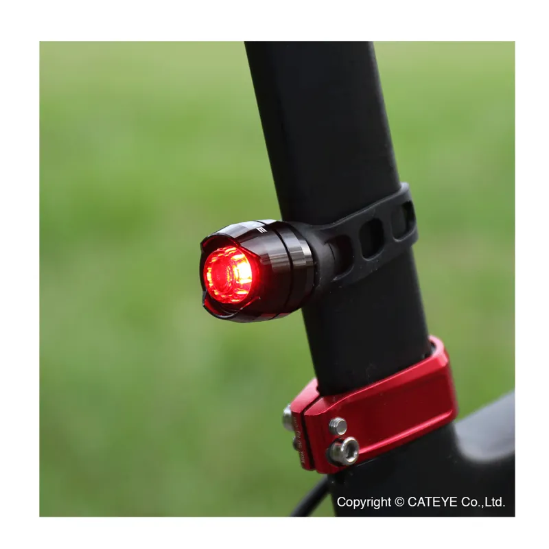 Cateye Orb Rechargeable Front and Rear Light Set - Polished Black-5