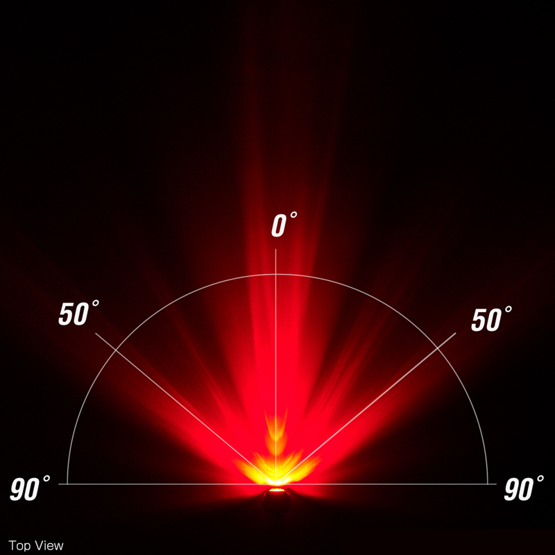 Cateye Orb Rechargeable Rear Light - Polished Black-2