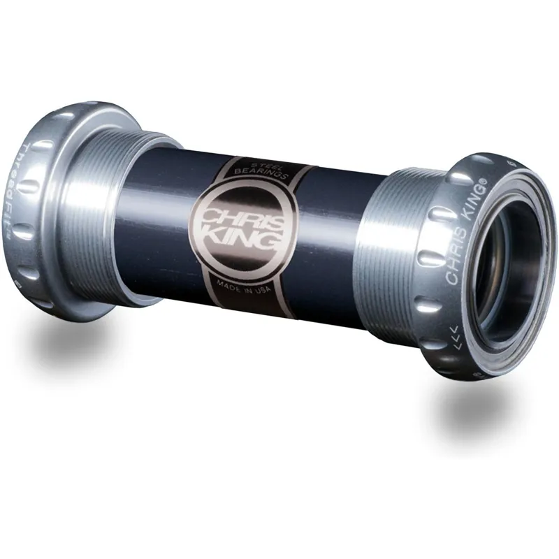 Chris King Bottom Bracket ThreadFit 24 - Silver/Black