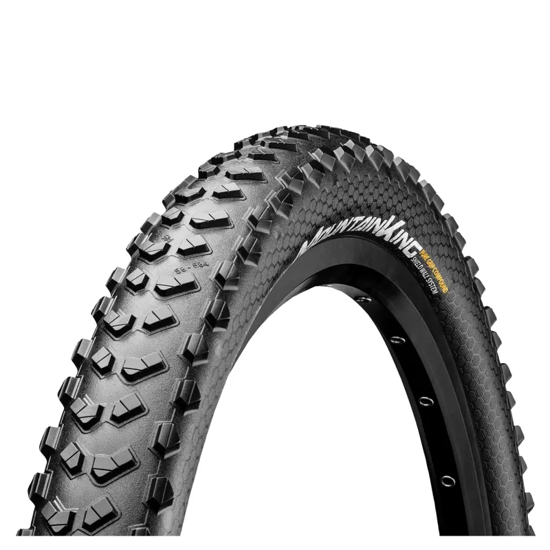 Continental Mountain King Shieldwall Foldable 27.5 MTB Tyre - Black