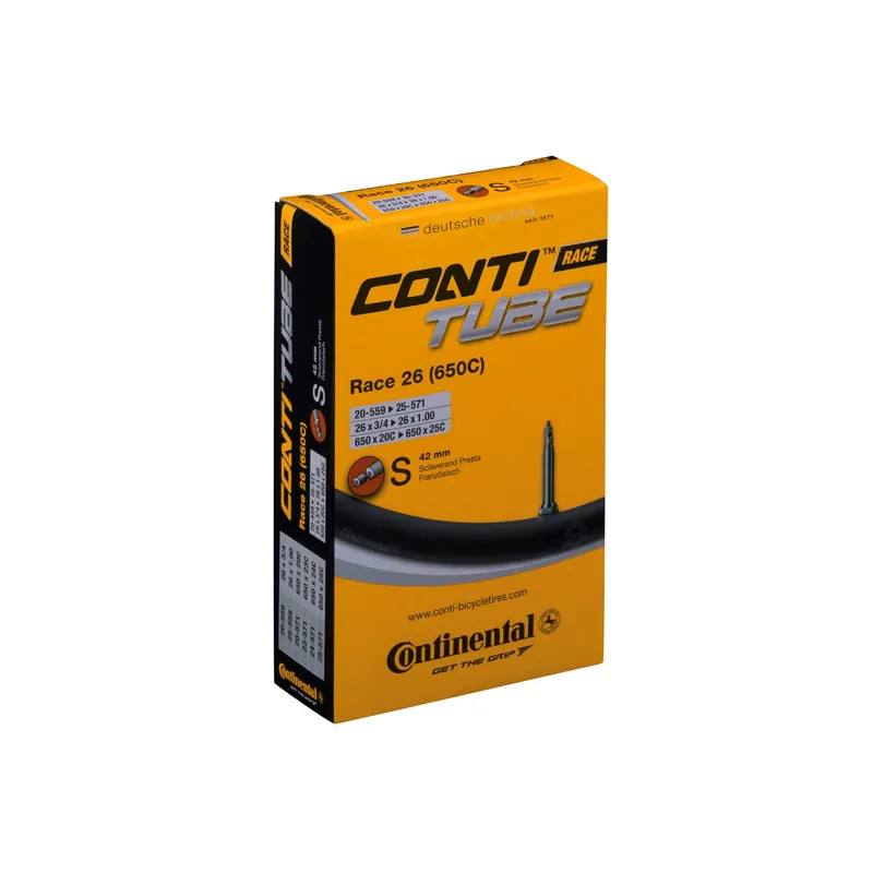 Continental Tour Tubes Bike Inner Tubes - Standard Size For 47-622 To 62-622 Tires