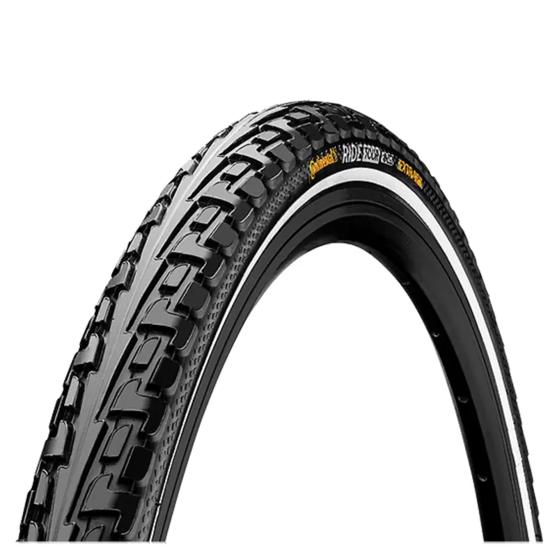 Continental Ride Tour Reflex 27 x 1-1/4 inch Wire Bead Tyre - Black