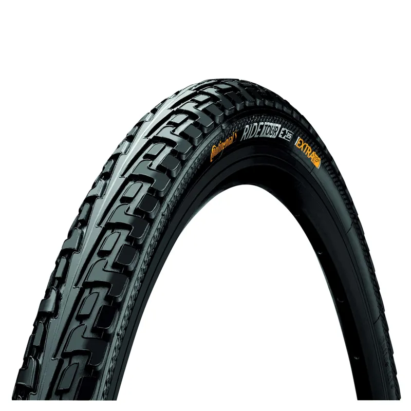 Continental Ride Tour Wire Bead Tyre - Black/Black