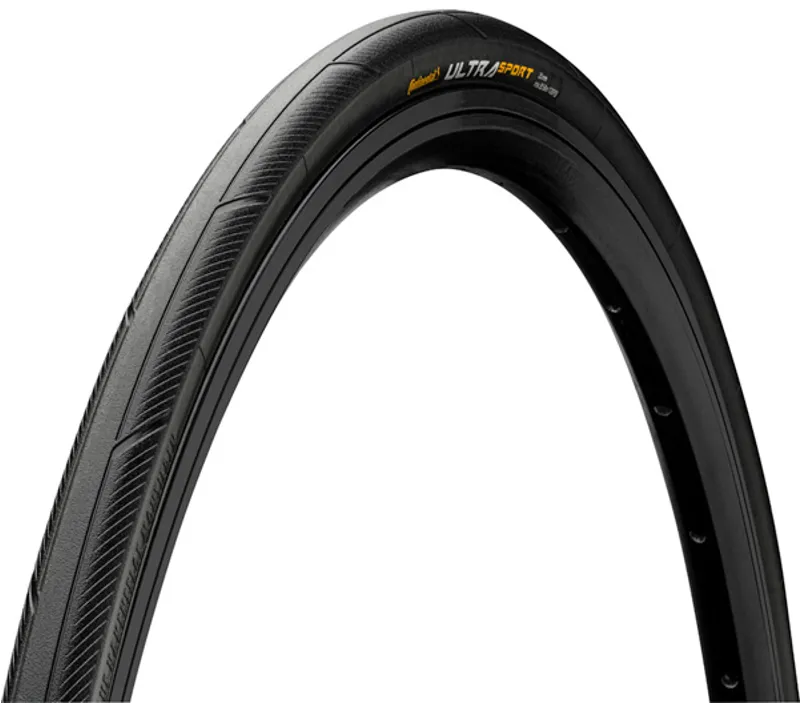 Continental Ultra Sport III 650B x 25 Wire Bead Road Tyre - Black