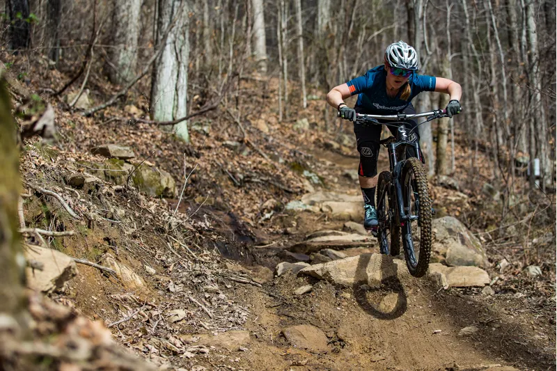 Fiveten Freerider Pro Womens Mountain Bike Shoe - Black/Blue-4