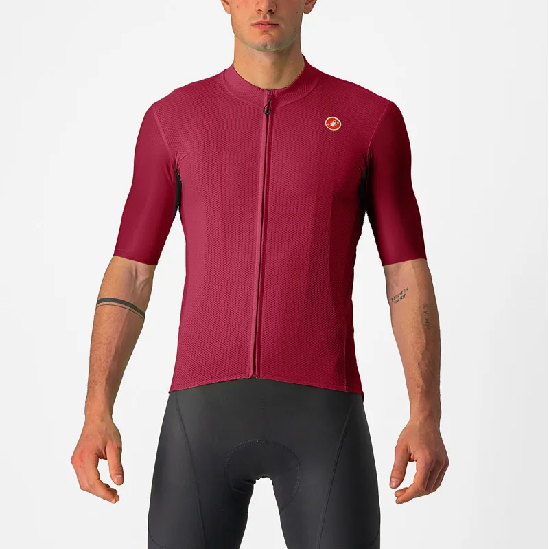 Castelli Endurance Elite Mens Jersey - Bordeaux
