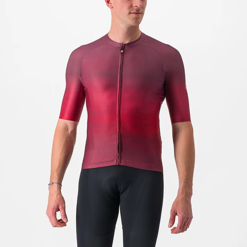 Castelli Aero Race 6.0 Mens Jersey - Bordeaux