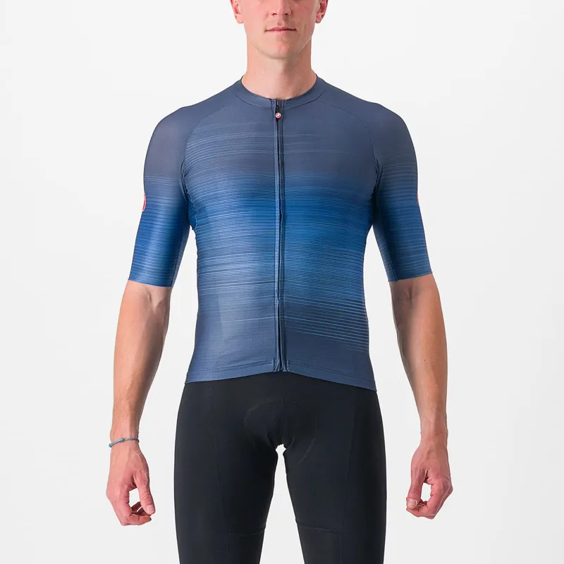 Castelli Aero Race 6.0 Mens Jersey - Belgian Blue