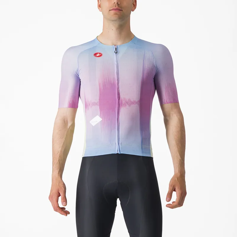 Castelli R-A/D Cycling Jersey - Multicolour Violet