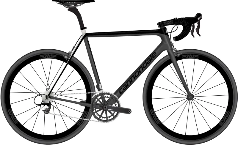 2017 Cannondale Supersix Evo Black Inc Mens Road Bike