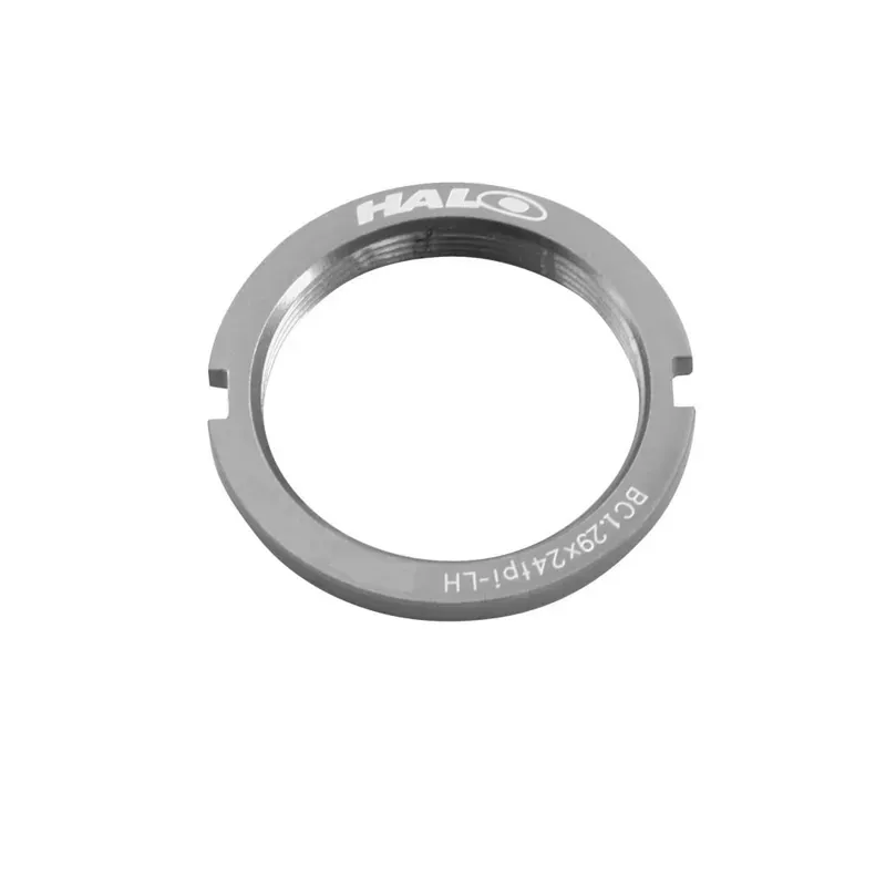 Halo Fixed Sprocket Lockring Cr-Mo - Silver