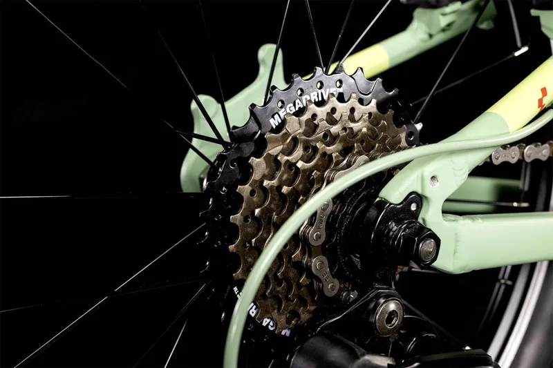 Cube Acid 200 Kids Mountain Bike - Green/White-3