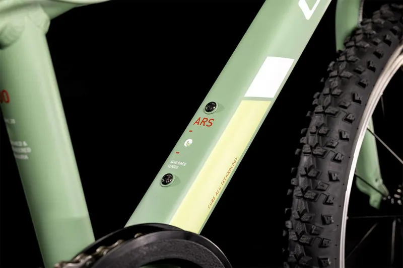 Cube Acid 200 Kids Mountain Bike - Green/White-2