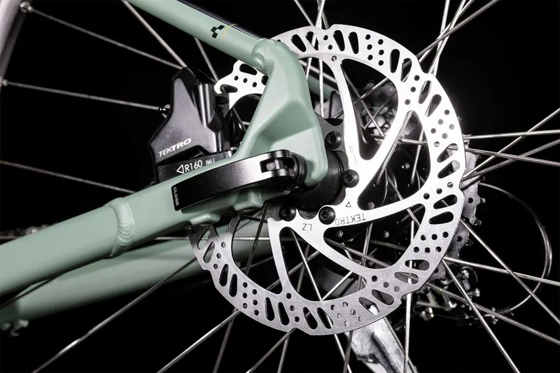 2022 Cube Aim Pro Hardtail Mountain Bike - Olive/Orange-4