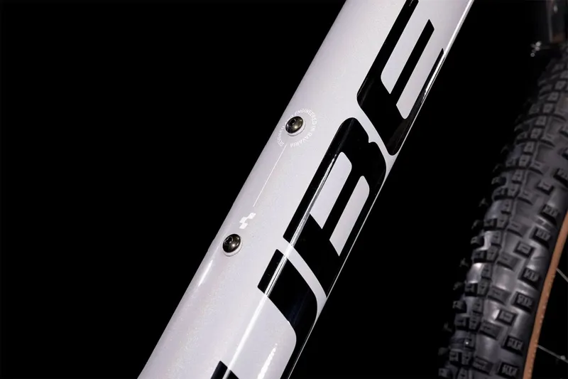 2022 Cube Aim SL Hardtail Mountain Bike - Prisma Grey/Blue/Red-5