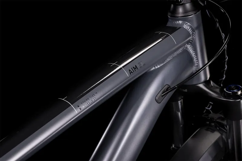 2022 Cube Aim SL Allroad Hardtail Mountain Bike - Grey/Black-1