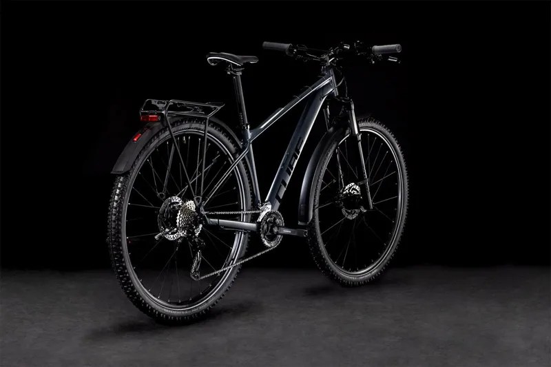 2022 Cube Aim SL Allroad Hardtail Mountain Bike - Grey/Black-5