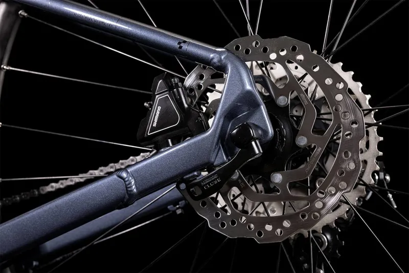 2022 Cube Attention Hardtail Mountain Bike - Indigo Black/Black-2