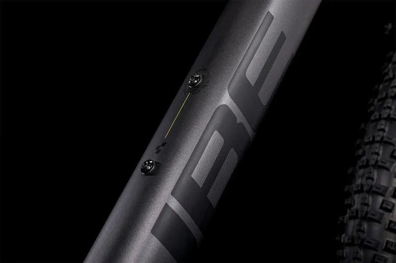 2022 Cube Attention SL Hardtail Mountain Bike - Grey/Lime-3