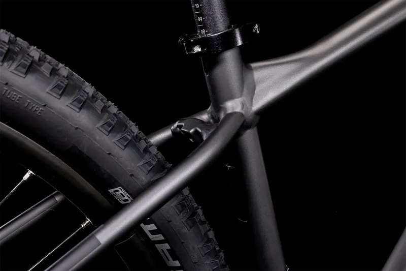 2022 Cube Attention SL Hardtail Mountain Bike - Grey/Lime-4