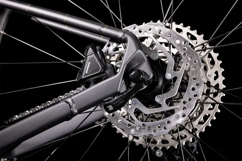 2022 Cube Attention SL Hardtail Mountain Bike - Grey/Lime-5