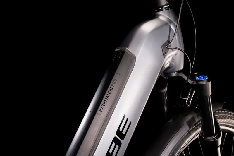 2022 Cube Kathmandu Hybrid Pro 625 Electric Hybrid Bike - Flash Grey/Black-2