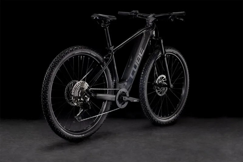 2022 Cube Reaction Hybrid Race 625 Electric Mountain Bike - Grey/Metal-6