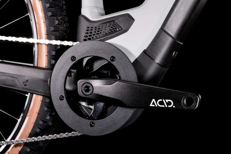 2022 Cube Reaction Hybrid Race 625 Electric Mountain Bike - Lunar/Grey-10