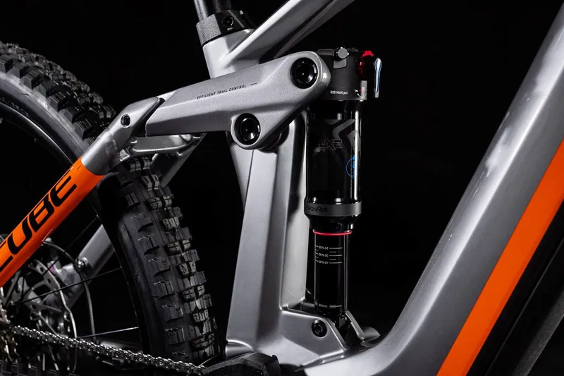 2023 Cube Stereo Hybrid 160 HPC SL 750 27.5 Electric Mountain Bike - Silver-3