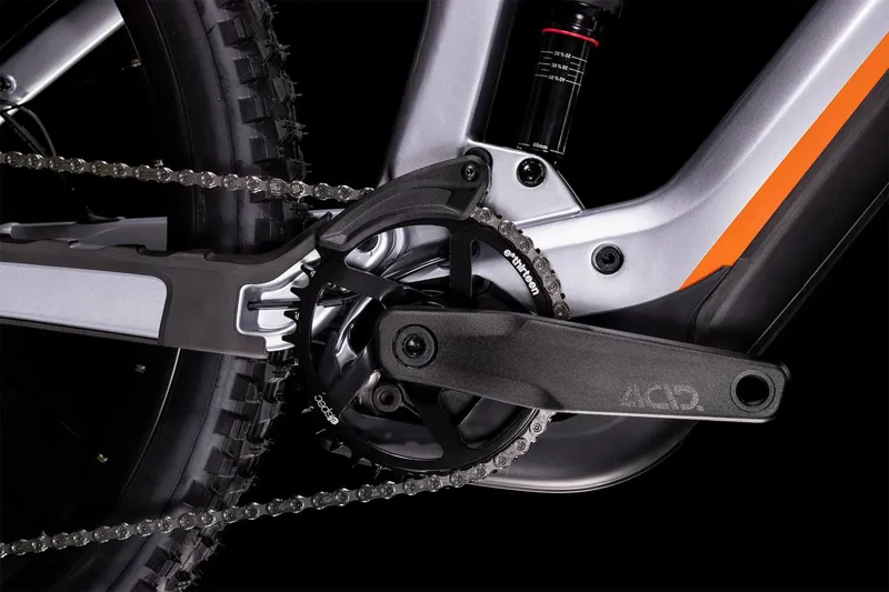 2023 Cube Stereo Hybrid 160 HPC SL 750 27.5 Electric Mountain Bike - Silver-6