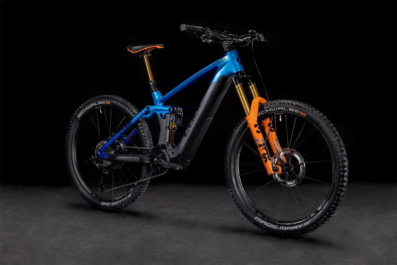 2022 Cube Stereo Hybrid 160 HPC 750 27.5 Electric Mountain Bike - Action Team-2