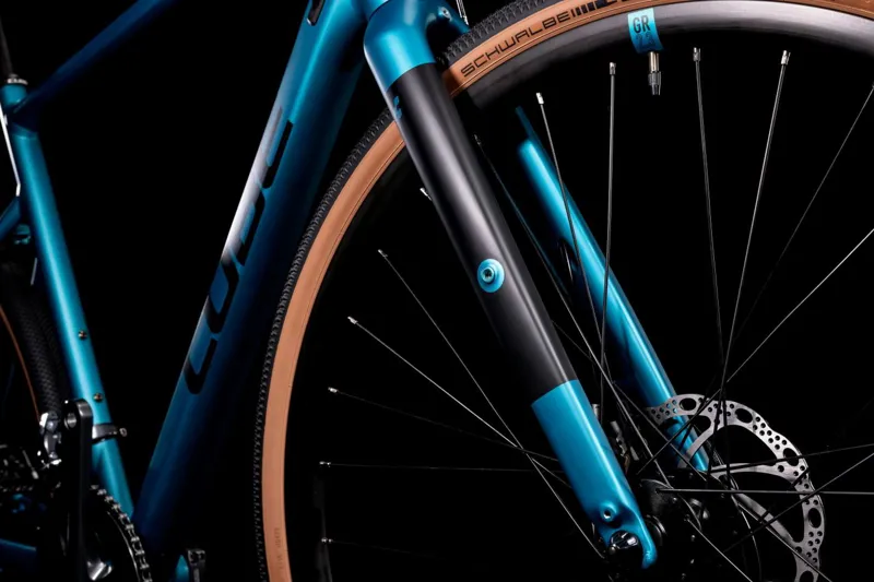 2022 Cube Nuroad Gravel Road Bike - Deep Teal/Black-4