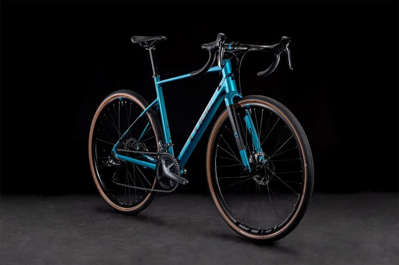 2022 Cube Nuroad Gravel Road Bike - Deep Teal/Black-6