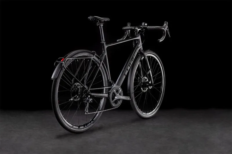 2022 Cube Nuroad FE Gravel Road Bike - Black/Metal Grey-6