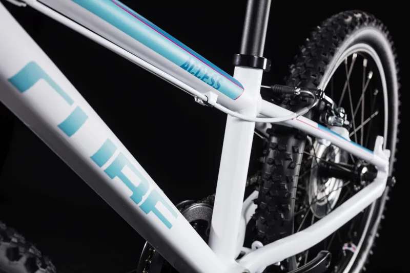 2019 Cube Access 200 Kids Bike - White/Pink/Blue-3