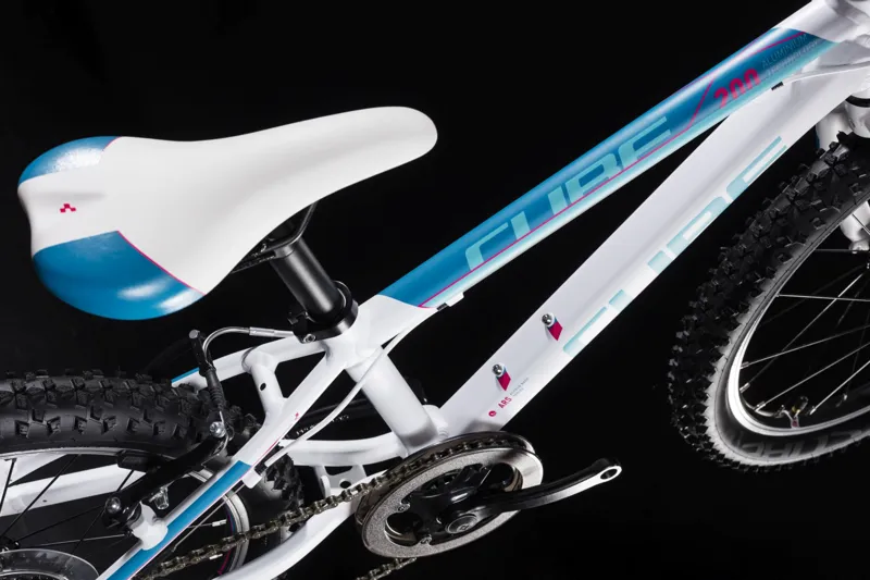 2019 Cube Access 200 Kids Bike - White/Pink/Blue-4