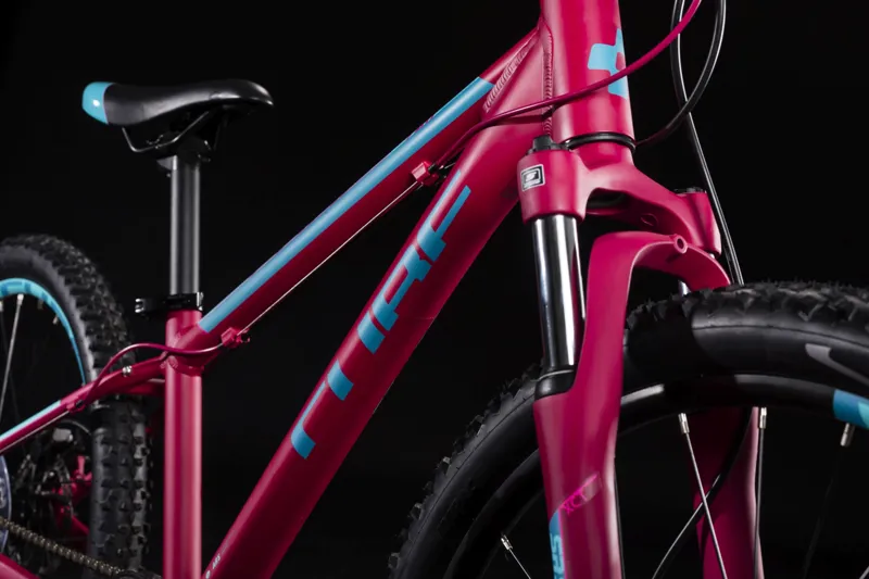 2019 Cube Access 240 Disc Kids Bike - Berry/Aqua/Pink-1