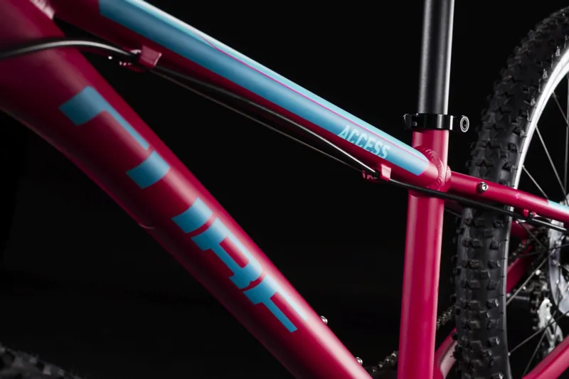 2019 Cube Access 240 Disc Kids Bike - Berry/Aqua/Pink-3