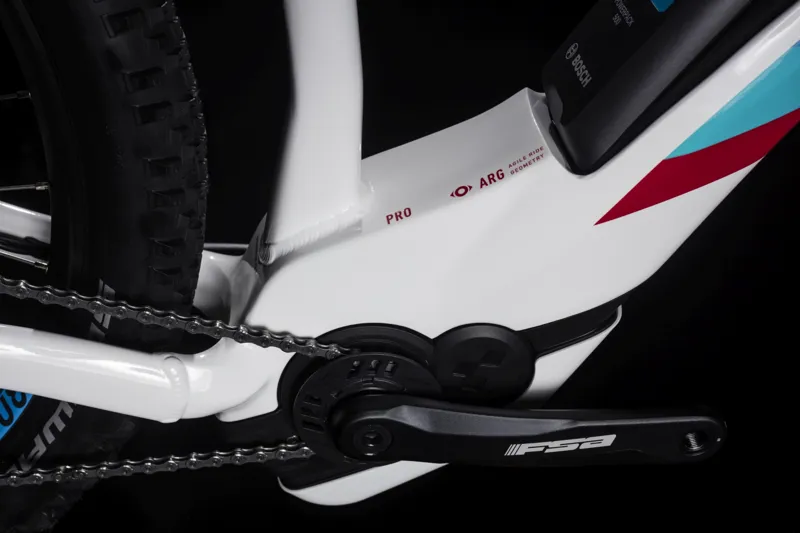 2019 Cube Access Hybrid Pro 500 Womens Electric Mountain Bike - White-3