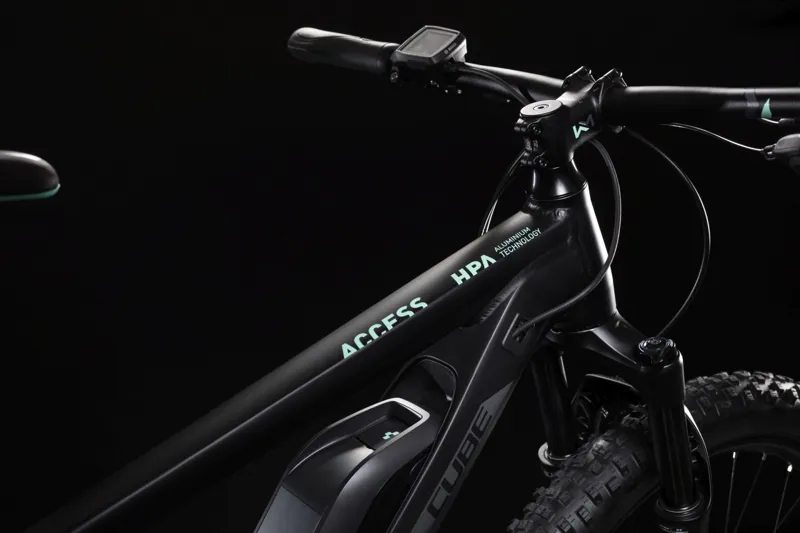 2019 Cube Access Hybrid Race 500 Womens Electric Mountain Bike - Black-3