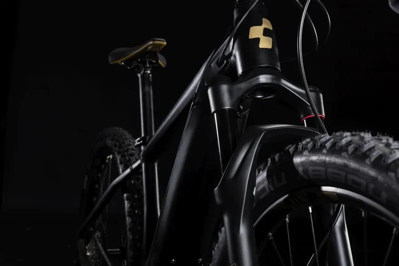 2019 Cube Access Hybrid SL 500 Womens E-Bike - Grey/Gold-3