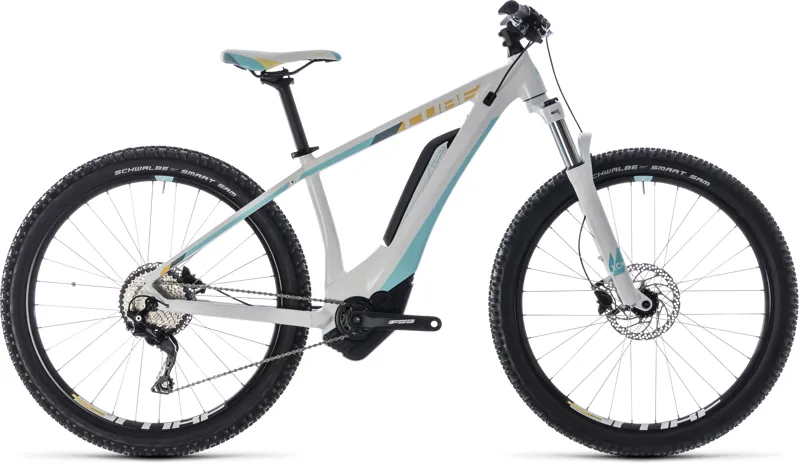 2018 Cube Access Pro 500 Womens Hybrid Bike White/Blue