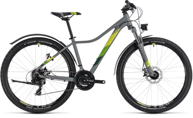2018 Cube Access WS Allroad Womens Mountain Bike Grey/Green