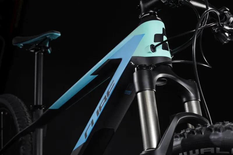 2019 Cube Access Ws C:62 Pro Womens Mountain Bike - Carbon/Aqua-2