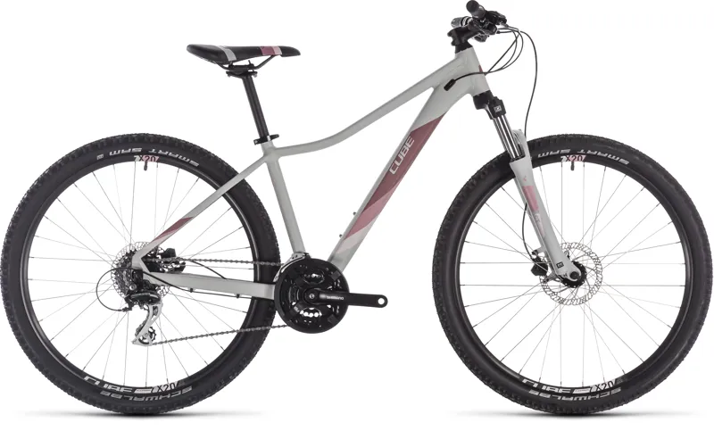 2019 Cube Access Ws Eaz Womens Mountain Bike - Light Grey/Rose