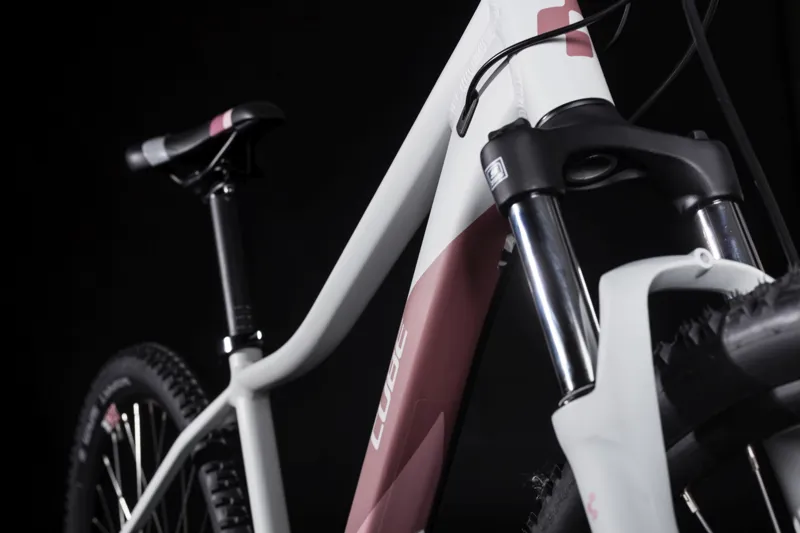 2019 Cube Access Ws Eaz Womens Mountain Bike - Light Grey/Rose-2