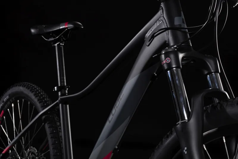 2019 Cube Access Ws Exc Womens Mountain Bike - Black/Coral-2